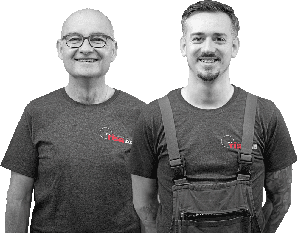 Risa Präzisionsmechanik AG - Peter und Borislav