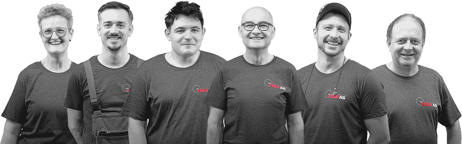 Risa Präzisionsmechanik AG - Andrea, Borislav, Ilaz, Peter, Urs, Martin