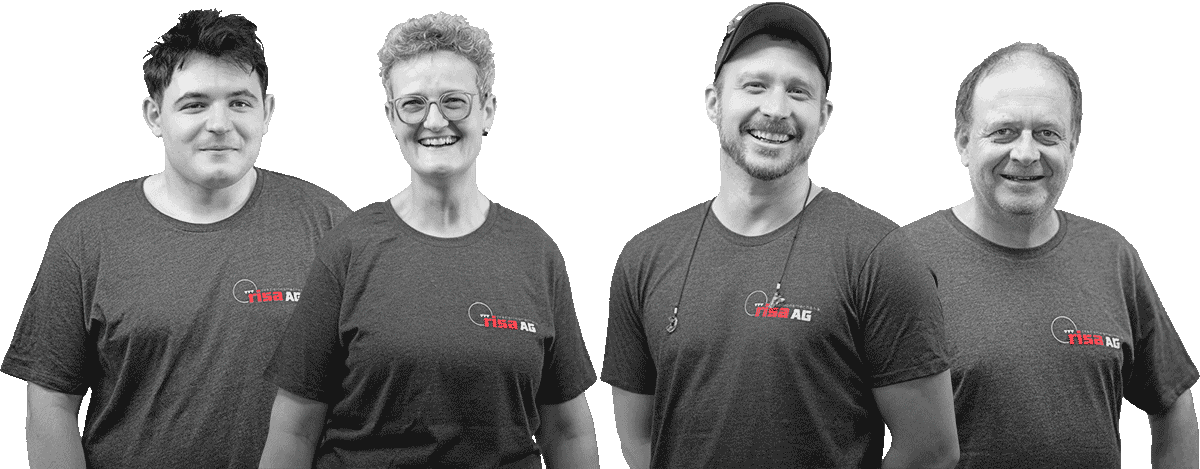 Risa-Praezisionsmechanik-AG_Ilaz_Andrea_Martin_Urs Risa Präzisionsmechanik AG - Ilaz, Andrea, Urs, Martin