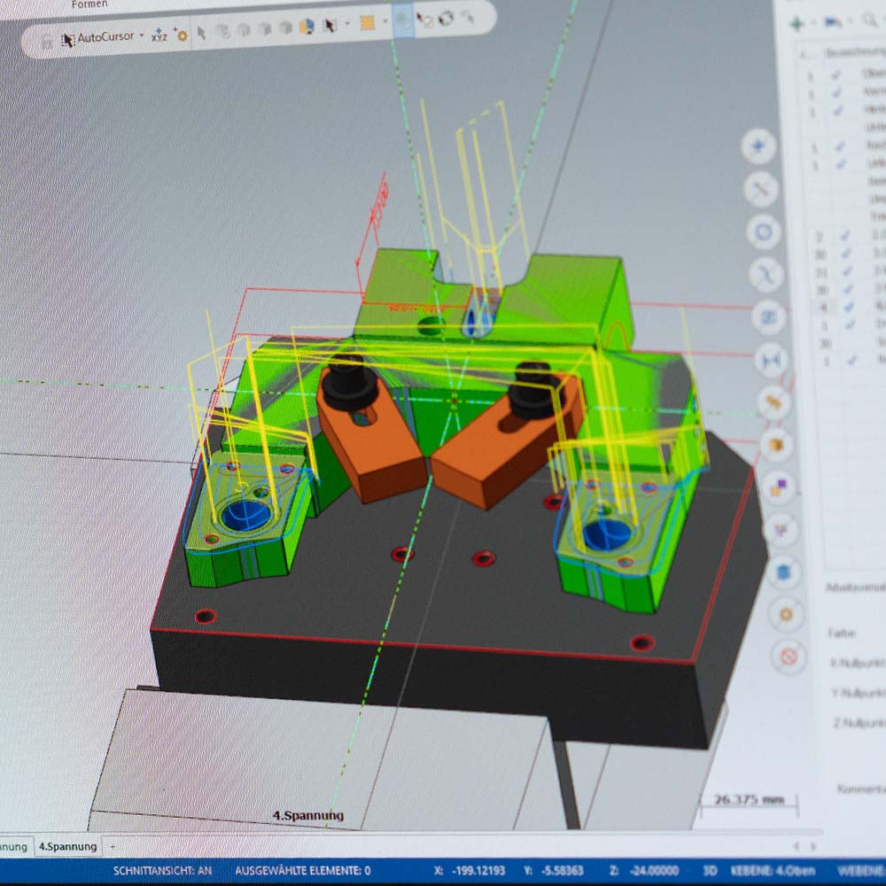 Risa Präzisionsmechanik AG - Technologie Mastercam