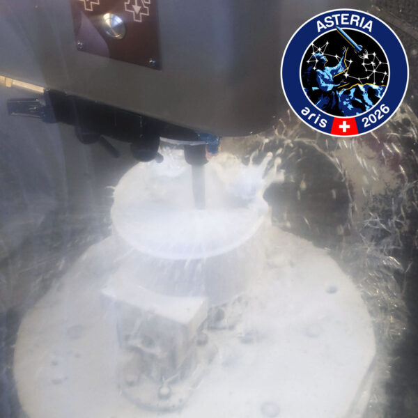 Fertigung LOx tank bulkhead