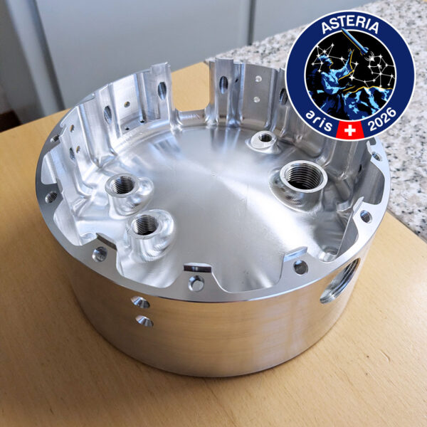 Fertigung LOx tank bulkhead